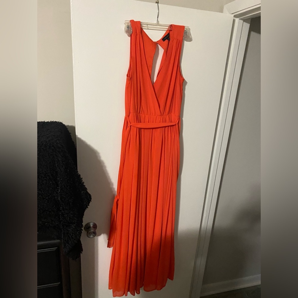 Orange Summer Dress Size Medium